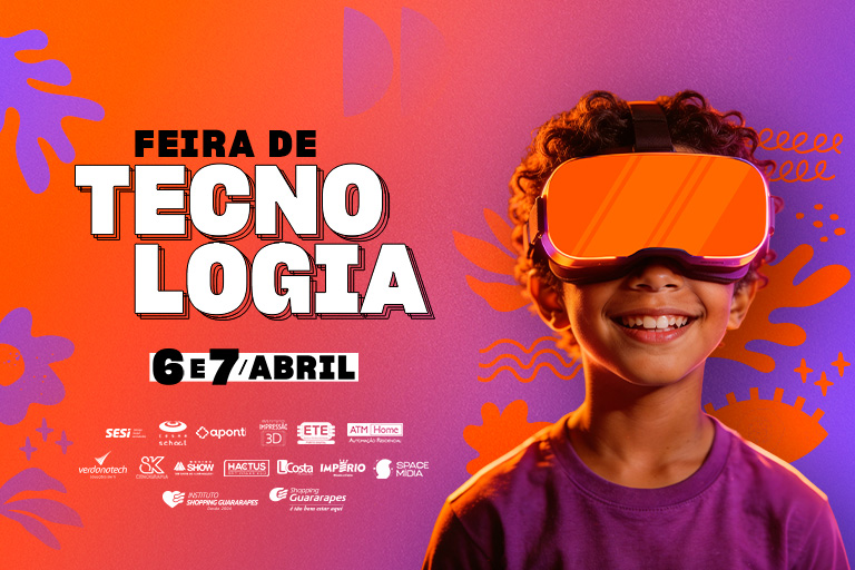 A Feira de tecnologia começou no Guara